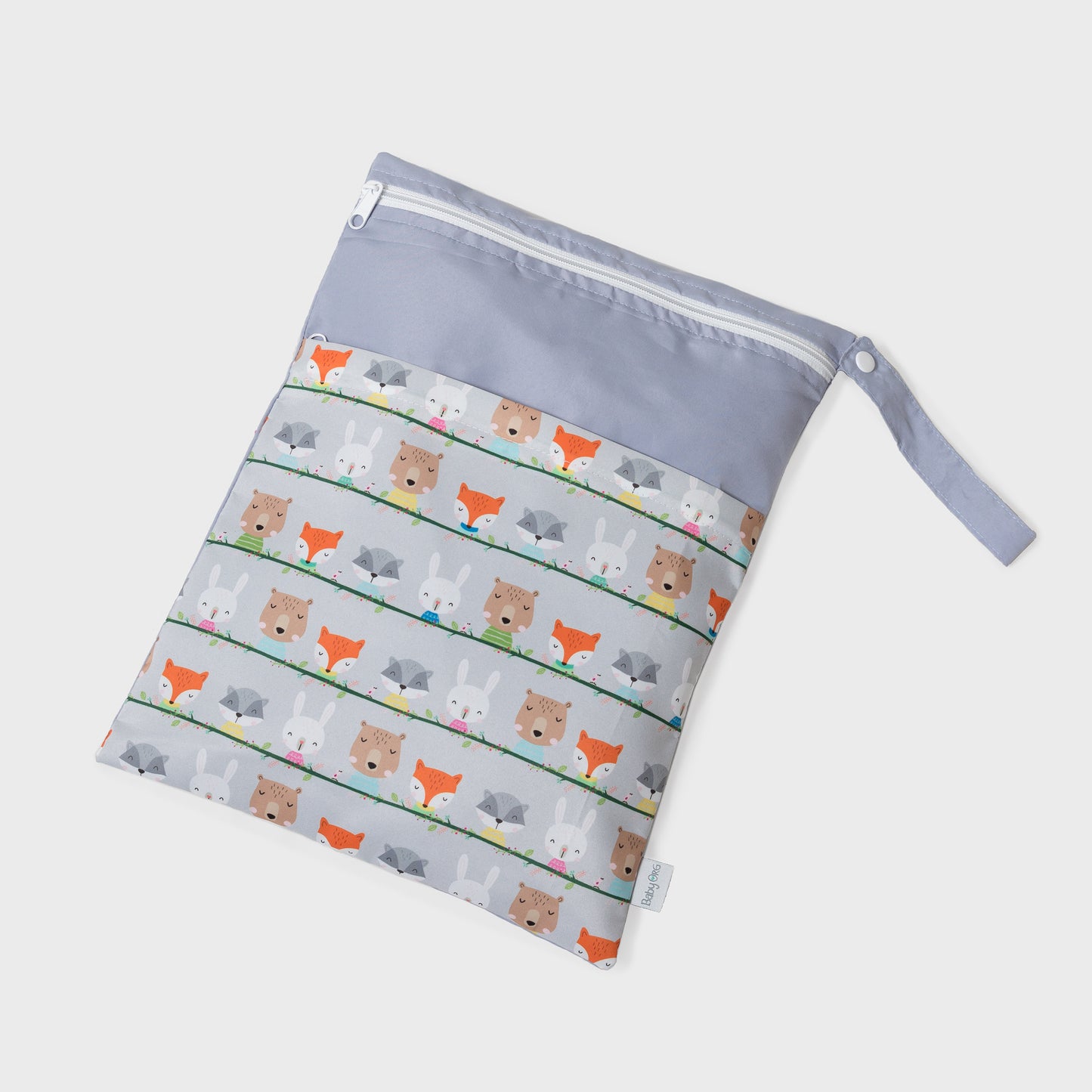 Bolsa de Muda en print de Zorritos. Bolso para transportar una muda de ropa extra dentro de la mochila, maletín o suelta.