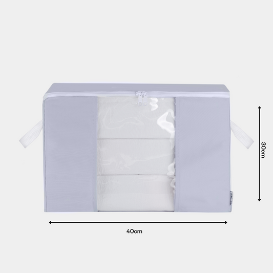 Caja Organizadora Gris Plata