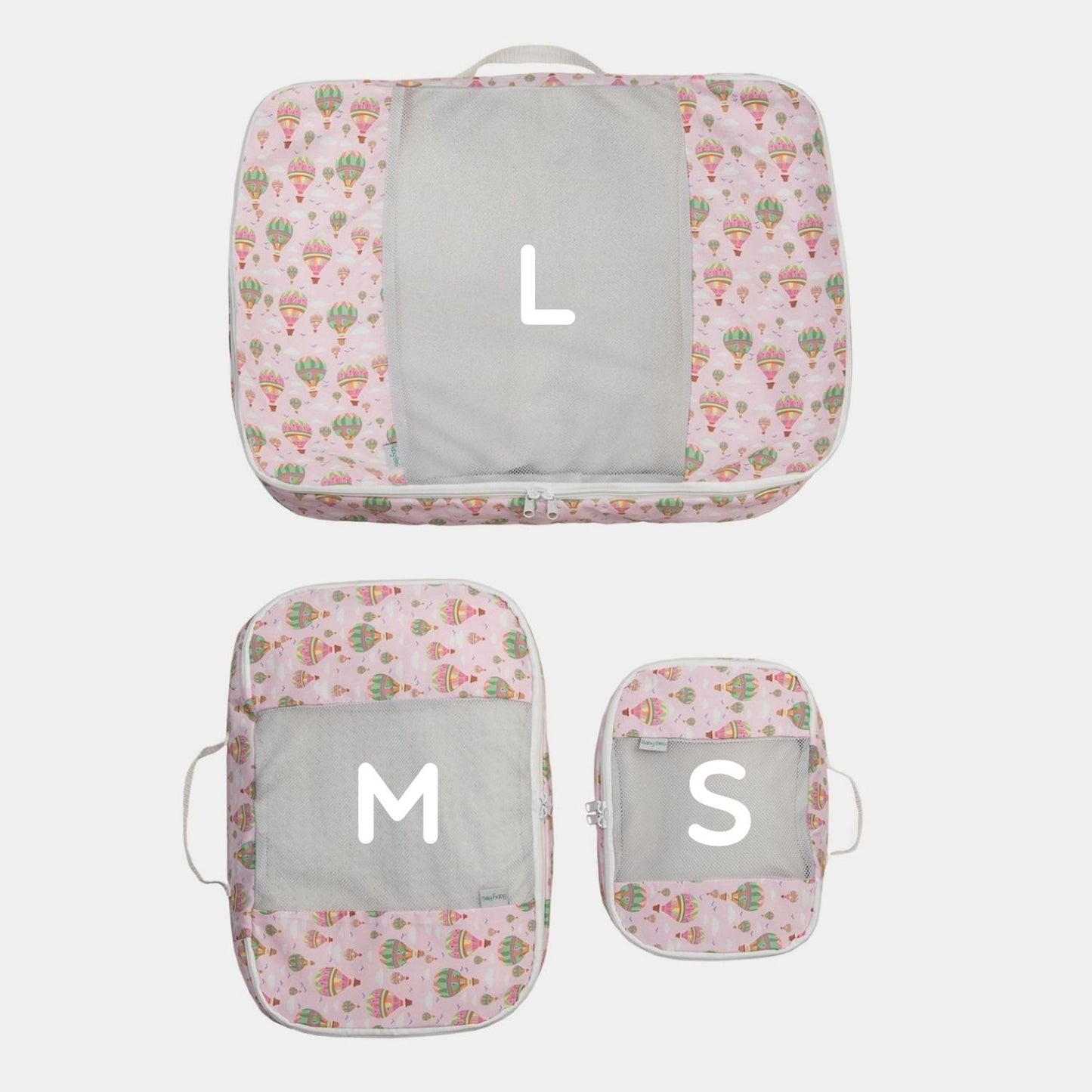 Transporta o guarda la ropa perfectamente doblada y ordenada en la maleta o en tu clóset. Ahorra espacio y tiempo en empacar/desempacar. Organizadores de Ropa en print Globos.