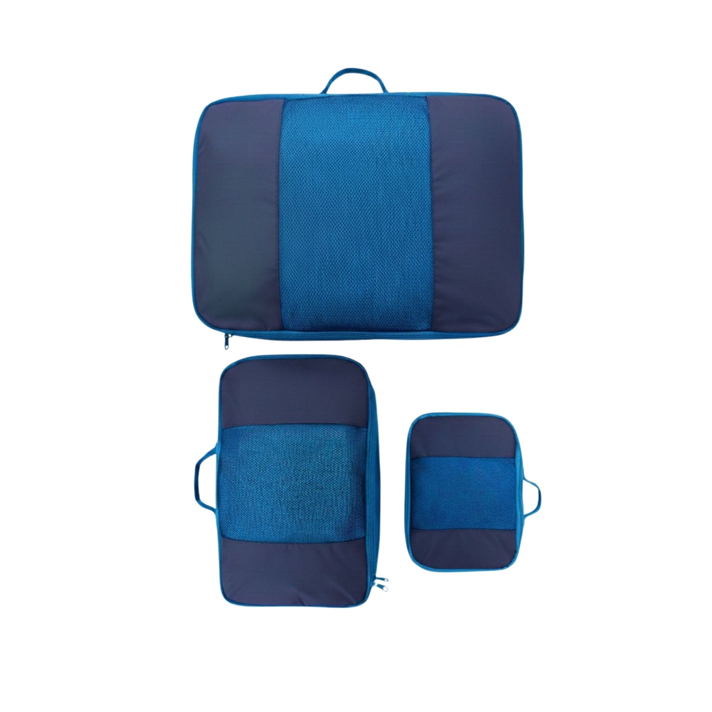 Organizador de Ropa Azul (Pack x 3)