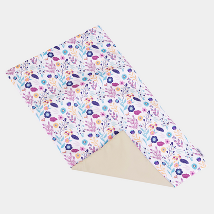 Neceser Express Flores Beige + Cambiador