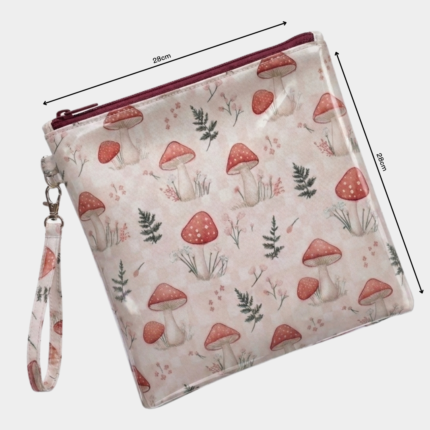 Estuche Impermeable Grande Hongos