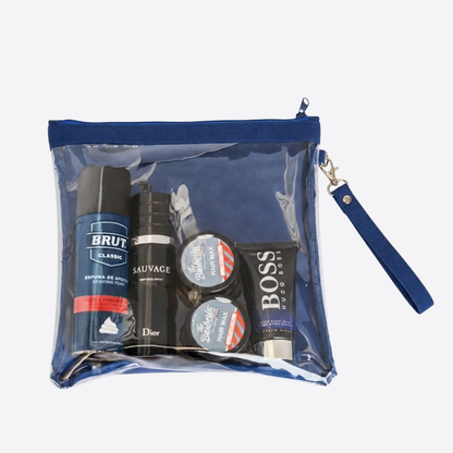 Estuche Impermeable Grande Azul