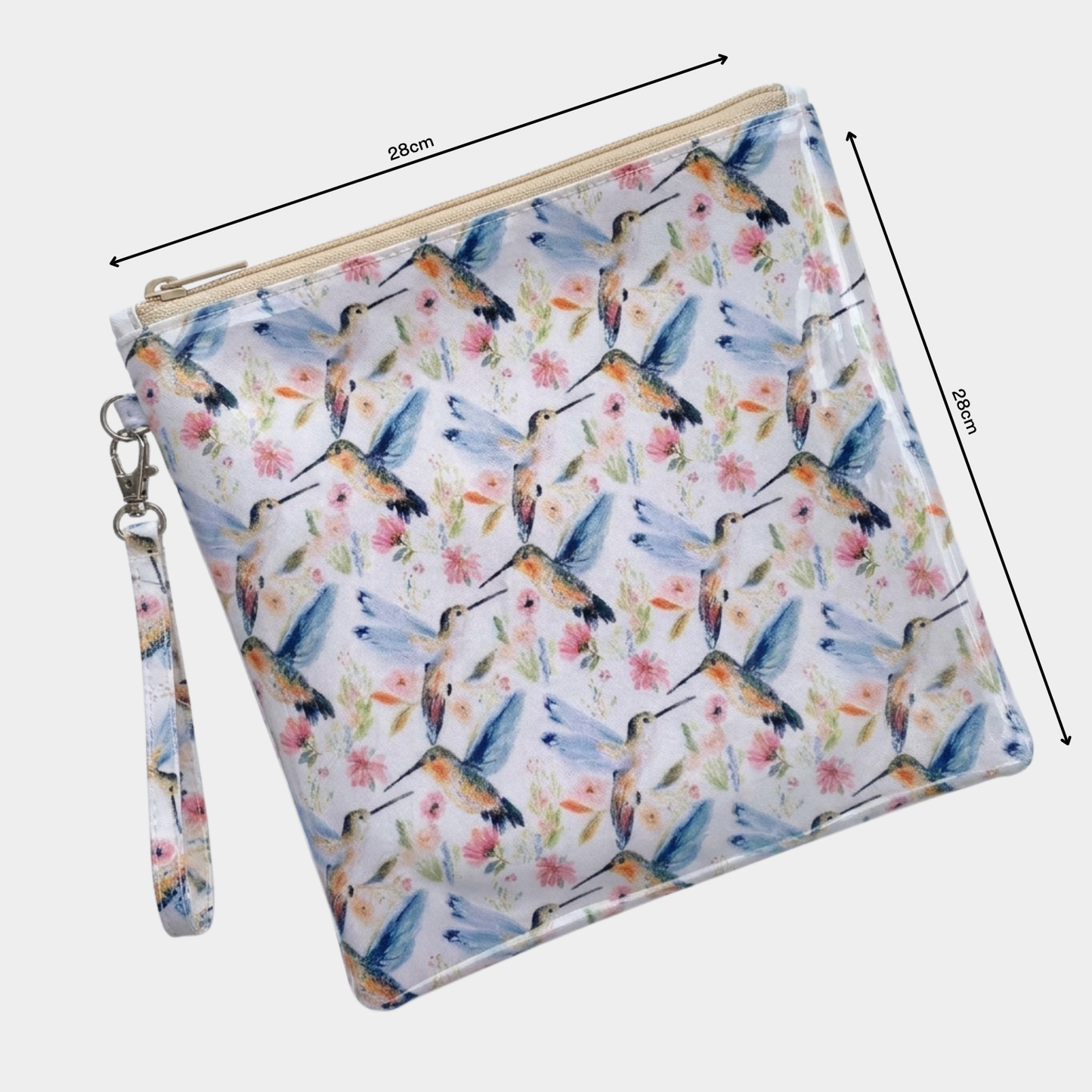 Estuche Impermeable Grande Colibríes
