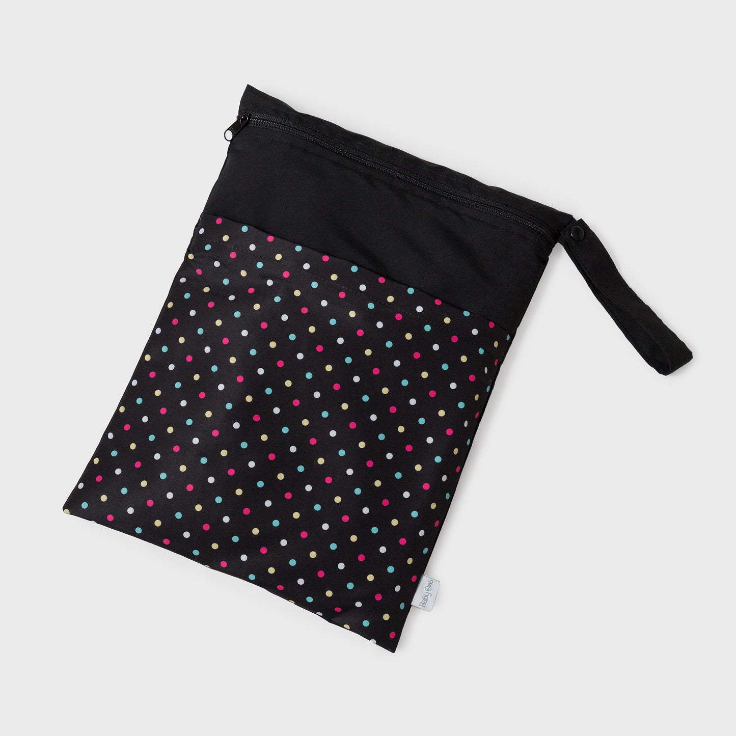 Bolsa de Muda en print de Puntos. Bolso para transportar una muda de ropa extra dentro de la mochila, maletín o suelta.
