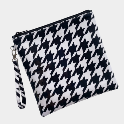 Estuche Impermeable Grande Blanco y Negro