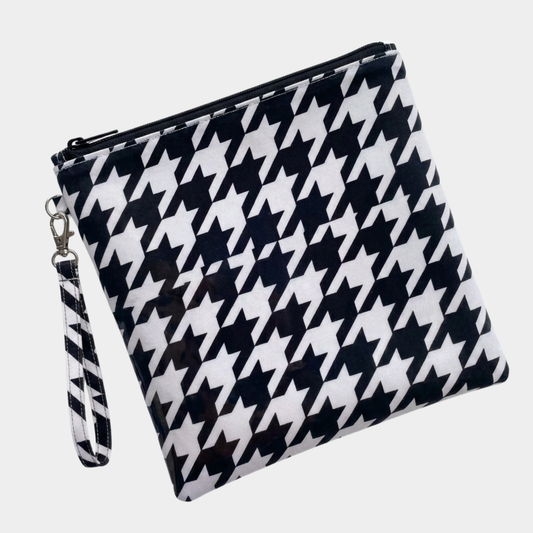 Estuche Impermeable Grande Blanco y Negro