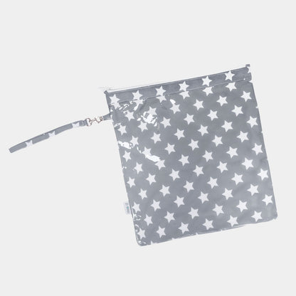 Neceser Plastificado en print Estrellas. Neceser 100% impermeable, plastificado por dentro y por fuera.