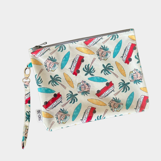 Neceser Impermeable Chico Surf Beige