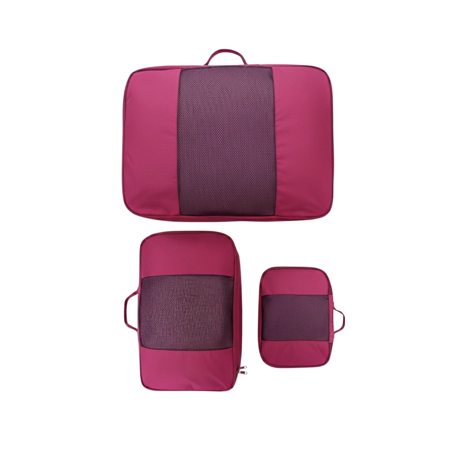 Organizador de Ropa Fucsia (Pack x 3)
