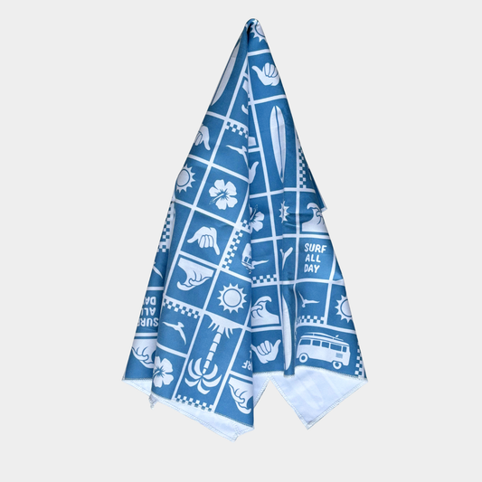 Toalla Express - Chica Surf Azul